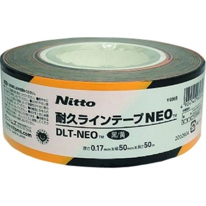 ニトムズ 耐久ラインテープDLT-NEO50×50黒／黄 トラ500.17506 FC061HN-1933447-イメージ2