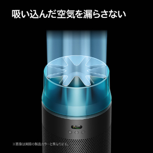 ダイソン Dyson Hushjet shizuka 空気清浄機 ホワイト / シルバー SP01WS-イメージ6