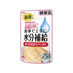 アイシア 国産 健康缶パウチ 水分補給 まぐろペースト 40g FC05209-KZJ-1-イメージ1