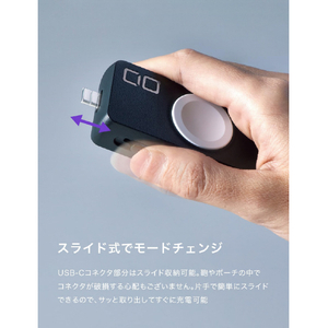 CIO モバイルバッテリー SMARTCOBY DUAL ブラック CIO-MB950-AW-BK-イメージ3