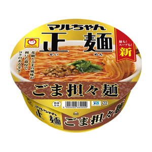 東洋水産 マルちゃん正麺 カップ ごま担々麺 121g FCJ338E-イメージ1