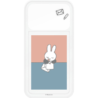 グルマンディーズ iPhone 14/14 Pro/13/13 Pro/12/12 Pro用耐衝撃ケース SHOWCASE+ ミッフィー おてがみ MF-341B