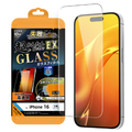 レイ・アウト iPhone 16用Like standard ガラスフィルム 光沢 失敗しない 超かんたん貼り付けEX キット付き 硬度10H RT-P46FK2/SCG