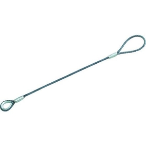 トラスコ中山 TRUSCO ワイヤロープスリング Bタイプ アルミロック 12mm×1m FC727GV-8370580-イメージ1