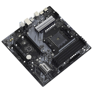 ASROCK ASRock Socket AM4 AMD B550 MicroATX マザーボード B550M PHANTOM GAMING 4-イメージ2