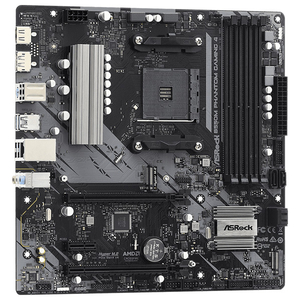 ASROCK ASRock Socket AM4 AMD B550 MicroATX マザーボード B550M PHANTOM GAMING 4-イメージ4