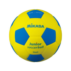 サッカーボール BB ミカサ FC688RV-SF4J-YBL ジュニアサッカー 軽量球4号 EVAイエロー