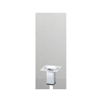 光 アイテック スマートレグ 角脚 25×25×50mm シルバー FCM0484-KSK205-2