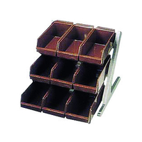 カンダ DXオーガナイザー 3段3列 ブラウン FC81279