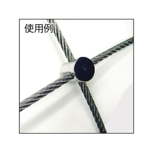 水本機械製作所 ステンレス ダブルクリップ 適合ワイヤー径1mm 17.57.5M42 FC030FJ-3789586-イメージ2