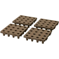 伸晃 ジョイントパレット 20×20cm(4枚セット) FCE188T-JP-2020BR4