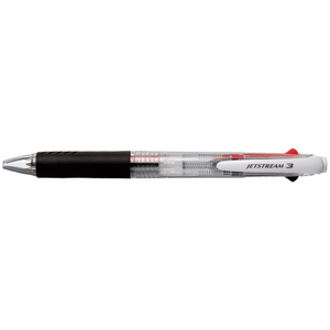 三菱鉛筆 ジェットストリーム3色ボールペン0.7透明 1本 F820967-SXE340007.T-イメージ1