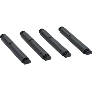 トラスコ中山 TRUSCO/プラ棚用 脚のみ4本セット 高さ515mm用 アーセナルグレー FCD237D-2629939-イメージ1