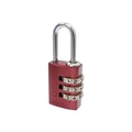 アバス社 ABUS　ナンバー可変式南京錠　145－30　レッド 145-30-RE