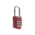 アバス社 ABUS　ナンバー可変式南京錠　145－30　レッド 145-30-RE-イメージ1