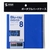 サンワサプライ ブルーレイディスク対応ポータブルハードケース（8枚収納・ブルー） ブルー FCD-JKBD8BL-イメージ3