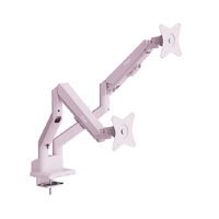 Pixio Monitor Arm Dual パステルピンク PSW1DPK-O