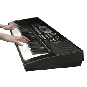 クマザキエイム ガイド機能付き電子ピアノ ブラック KB-61K-イメージ4