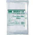 トラスコ 厚手ポリ袋　縦４８０Ｘ横３４０Ｘｔ０．１　透明　（３０枚入） B-3448