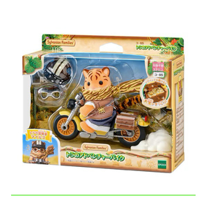 エポック社 シルバニアファミリー コ-85 トラのアドベンチャーバイク ﾄﾗﾉｱﾄﾞﾍﾞﾝﾁﾔ-ﾊﾞｲｸｺ85-イメージ2