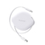 エレコム 巻き取りケーブル(USB Type-C(TM) - USB Type-C/USB2．0/60W) ホワイト MPA-CCRLR09WH-イメージ1