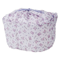 スケーター 前カゴ用巾着カバー クロミフラワーリース FC544RK-BBCV1