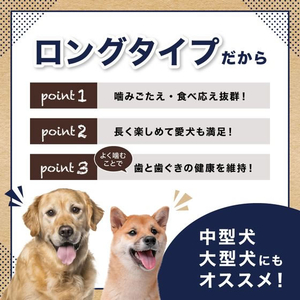 ペットプロジャパン ペットプロ 国産おやつ 牛アキレスロング 70g FCE835T-イメージ5