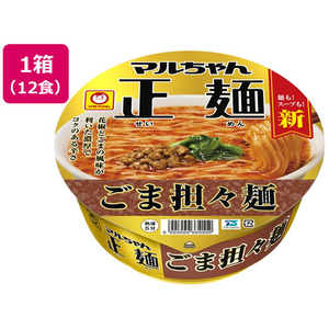 東洋水産 マルちゃん正麺 カップ ごま担々麺 121g 12食 FCJ339E-イメージ1