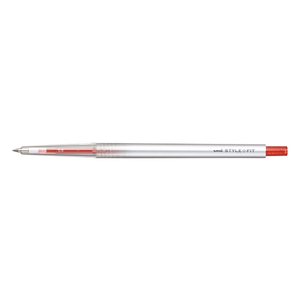 三菱鉛筆 スタイルフィット ゲルインクボールペン ノック式(リフィル入) 0．5mm レッド UMN1390515-イメージ1