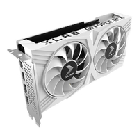 PNY グラフィックカード PNY GeFORCE RTX 4060 8GB XLR8 Gaming OC DUAL FAN WHITE EDITION VCG40608DFWXPB1O