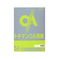 SAKAEテクニカルペーパー 極厚口カラーPPC B4 ライトグリーン50枚×5冊 FC65102-LPP-B4-LG