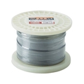 トラスコ中山 TRUSCO ステンレスワイヤロープ ナイロン被覆 2.0(2.5)mm×10 2.0(2.5)100502.5 FC379EK-4890892