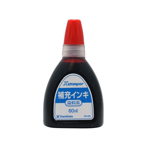 シヤチハタ 補充インキ 60ml 染料系(Y-30) 赤 FC36419-XR-6N(Y-30)ｱｶ-イメージ3