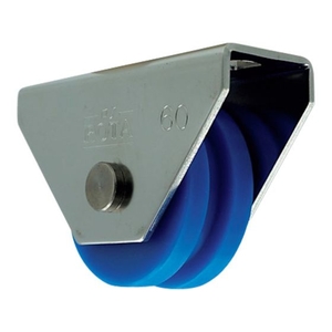 ヨコヅナ ロタ・MC防音重量戸車 60mm H型 WMS-0606 FC850TV-3682870-イメージ1