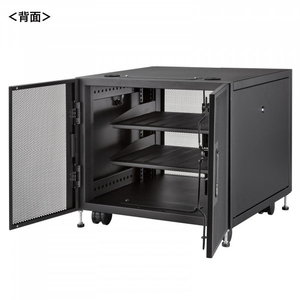 サンワサプライ 小型19インチマウントボックス(9U D600) ブラック CP-SVCBOX5BK-イメージ19