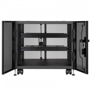 サンワサプライ 小型19インチマウントボックス(9U D600) ブラック CP-SVCBOX5BK-イメージ2