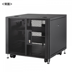 サンワサプライ 小型19インチマウントボックス(9U D600) ブラック CP-SVCBOX5BK-イメージ20
