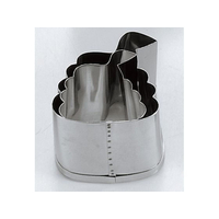 江部松商事 18-8 手造抜型 十二支 2Pcs へび FC457LH-3095800