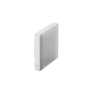エレコム DVD/CD用ディスクファイル(12枚収納) クリア CCD-FS12CR エレコム DVD/CD用ディスクファイル(12枚収納) クリア CCD-FS12CR