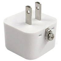 カシムラ 国内用マルチ変換プラグ B/BF/B3/C/O/O2/SE→A ホワイト WP-77J