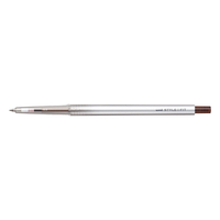 三菱鉛筆 スタイルフィット ゲルインクボールペン ノック式(リフィル入) 0．5mm ブラウンブラック UMN1390522