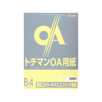 SAKAEテクニカルペーパー 極厚口カラーPPC B4 ライトレモン 50枚×5冊 FC65103-LPP-B4-LL