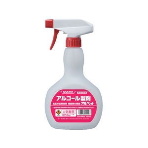 サラヤ 薬液専用詰替容器スプレーボトル アルコール共通500mL用容器のみ FC718HT-3110745-イメージ1