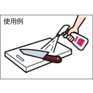 サラヤ 薬液専用詰替容器スプレーボトル アルコール共通500mL用容器のみ FC718HT-3110745-イメージ2