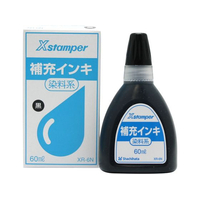シヤチハタ FC36420-XR-6N(Y-30)ｸﾛ 補充インキ 60ml 染料系(Y-30) 黒