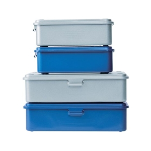 トラスコ中山 トランク型工具箱 154×105×52 シルバー FC457DK-3287963-イメージ10