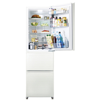 【値下げ】Haier スリモア ホワイト 3ドア冷蔵庫 右開き ハイアール JR-CVM34C-W 【右開き】335L 3ドア冷蔵庫 SLIMORE