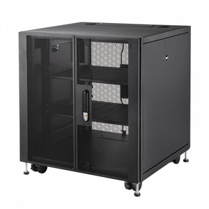 サンワサプライ 小型19インチマウントボックス(12U D600) ブラック CP-SVCBOX6BK-イメージ1