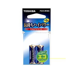 東芝 アルカリ電池(単5形) LR1H2EC-イメージ1