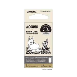 カシオ キャラクターダウンロードテープ XR-18DLMM1-イメージ1
